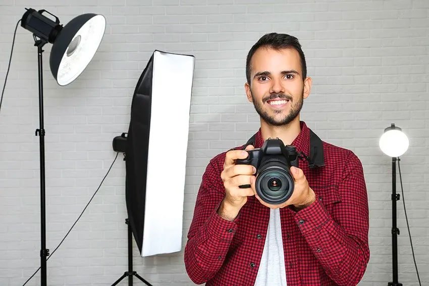 photographer getting ready to take a picture