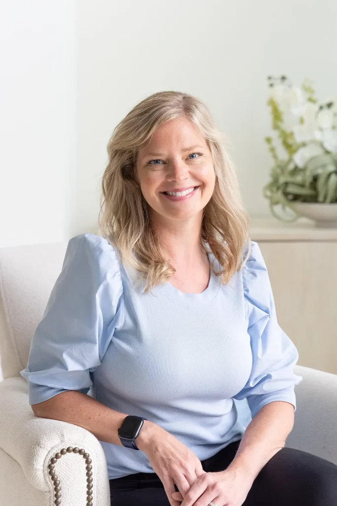 Meghan Hodges Smiling At élan Tulsa Cosmetic Dentistry In Tulsa, Oklahoma