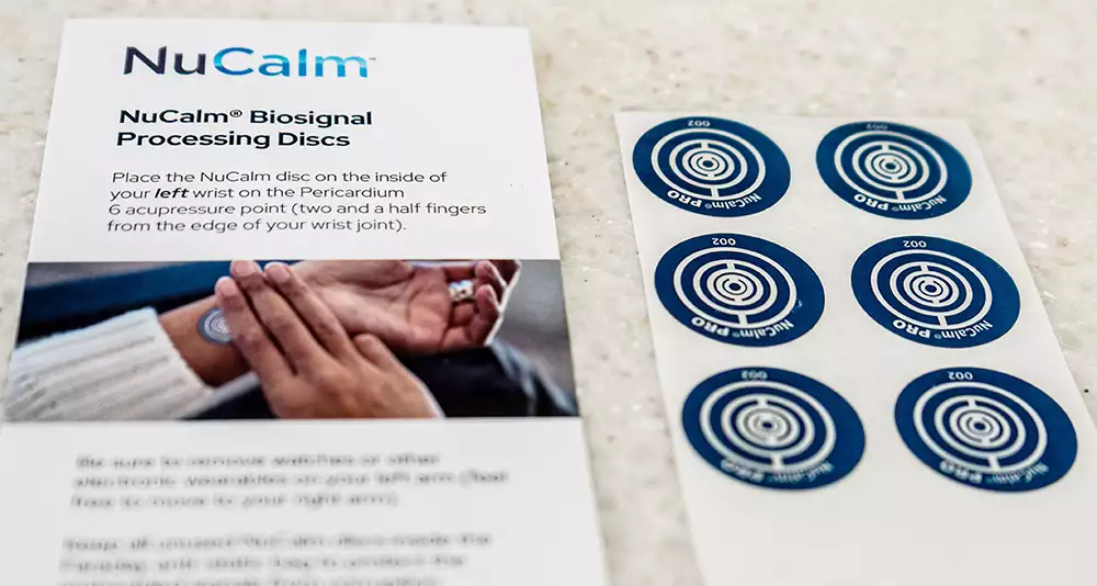 NuCalm Biosignal Processing Discs Information At élan Tulsa Cosmetic Dentistry In Tulsa, Oklahoma