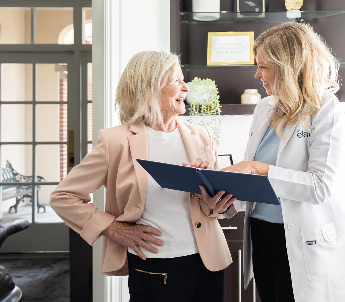 Botox Injector Dentist Dr. Meghan Hodges With A Patient