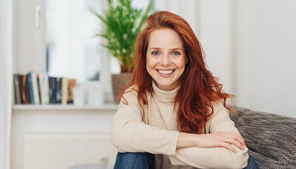 a-woman-smiling-with-red-hair-Dental-Fillings-Tulsa