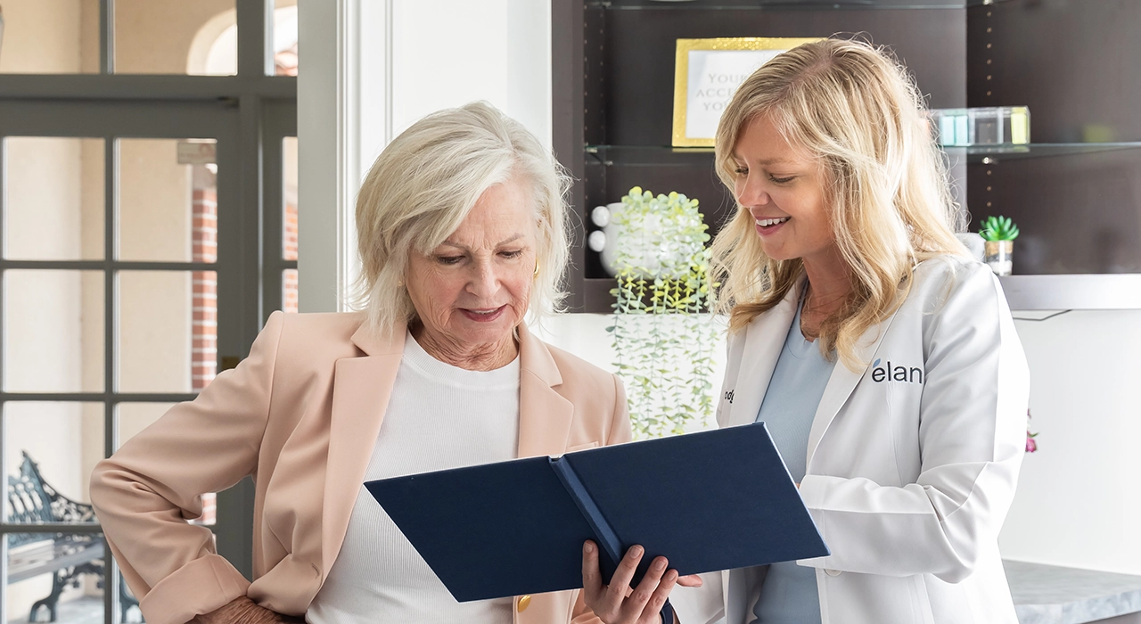 Dr. Hodges Explaining Migraine Treatment To A Patient
